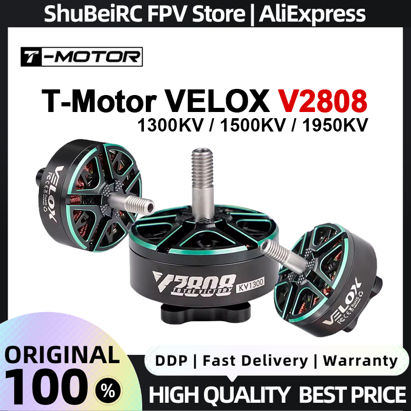 Geprc Rad Vtx 5.8G 2.5W - T-Motor VELOX V2808 Bürstenloser Motor 1300kv